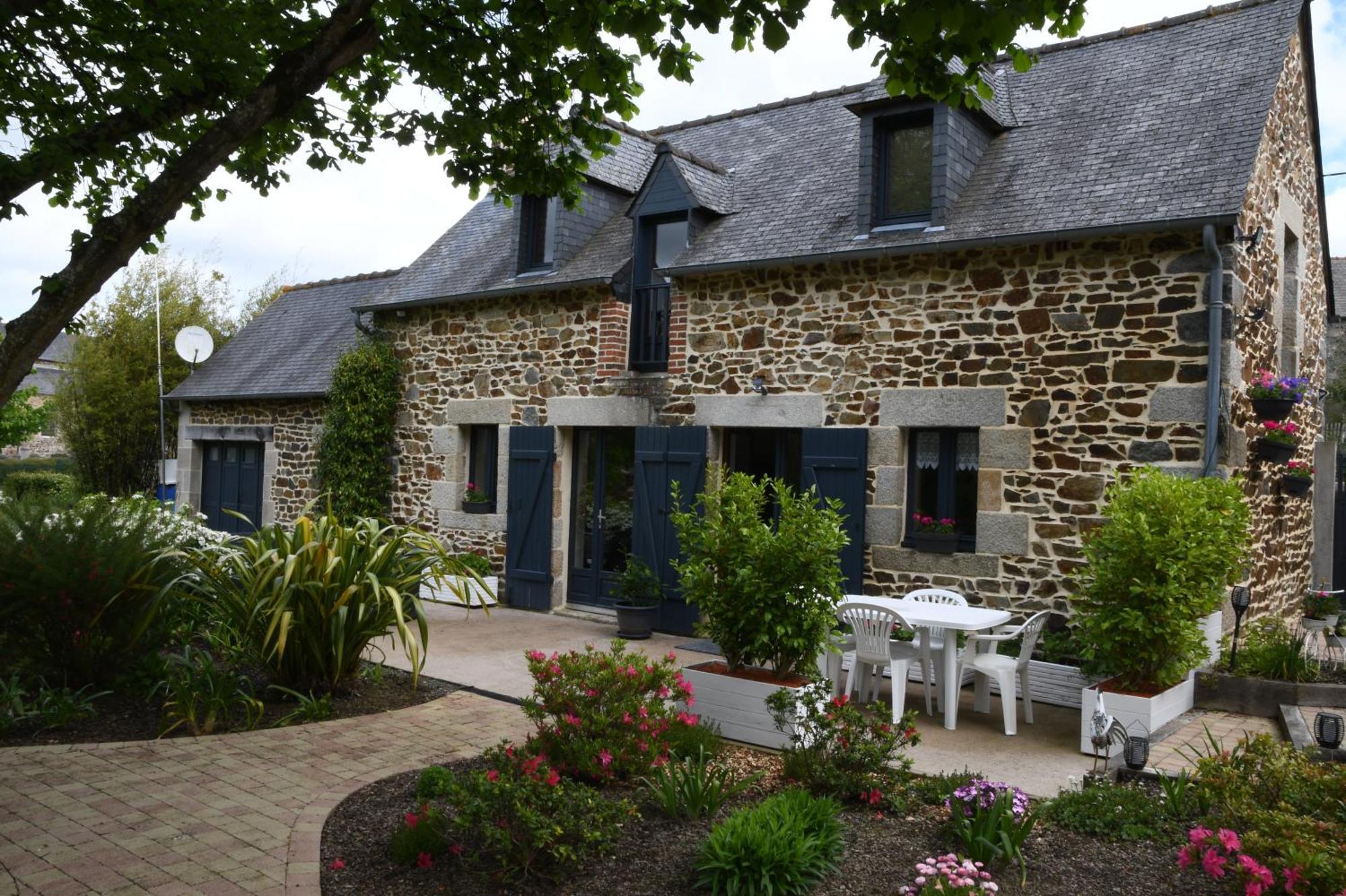 Villa Les Volets Bleus Binic Lantic Exterior foto